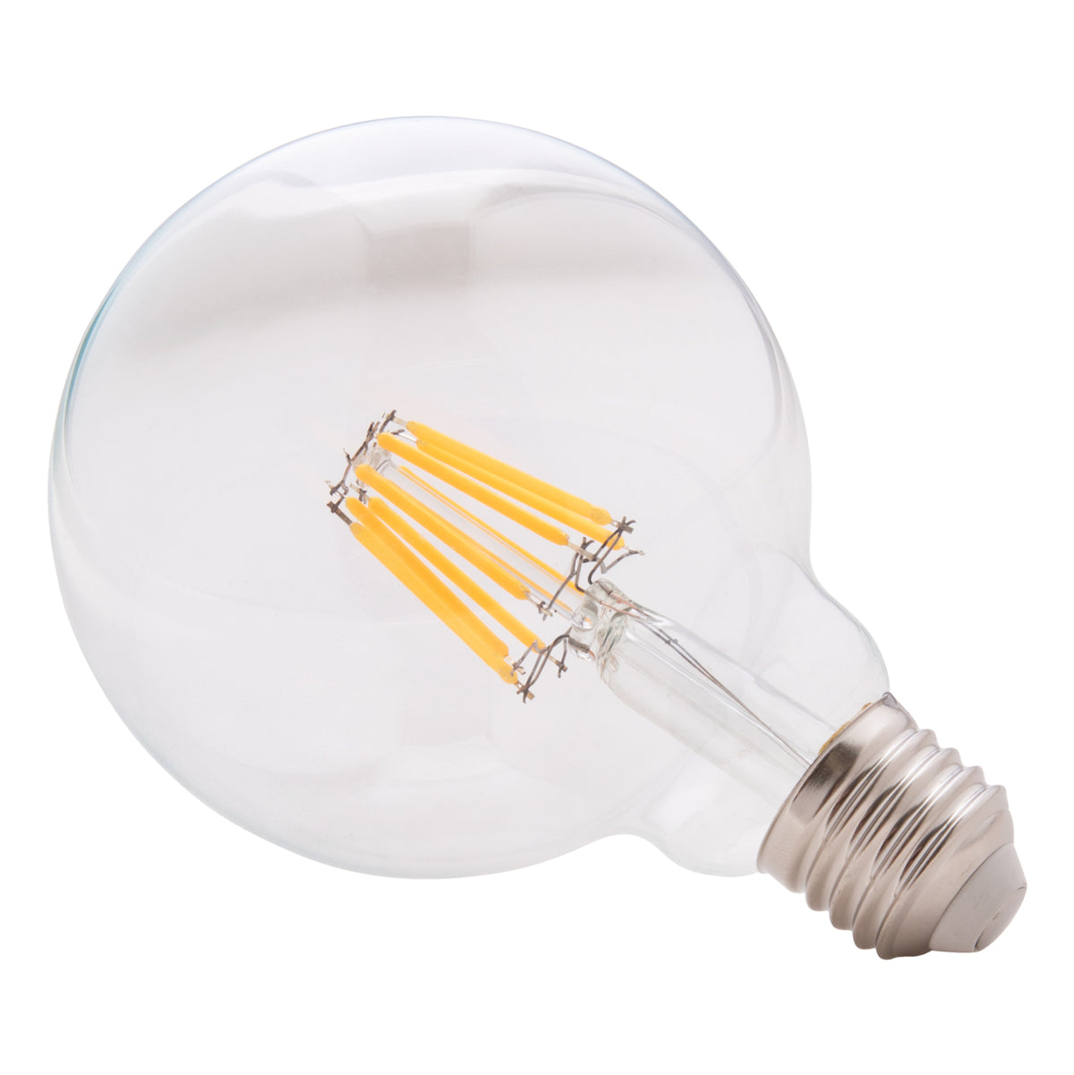 Light Bulb Hm4050.01 Globo Led Filament 8w E27 2700k Clear Dimmable