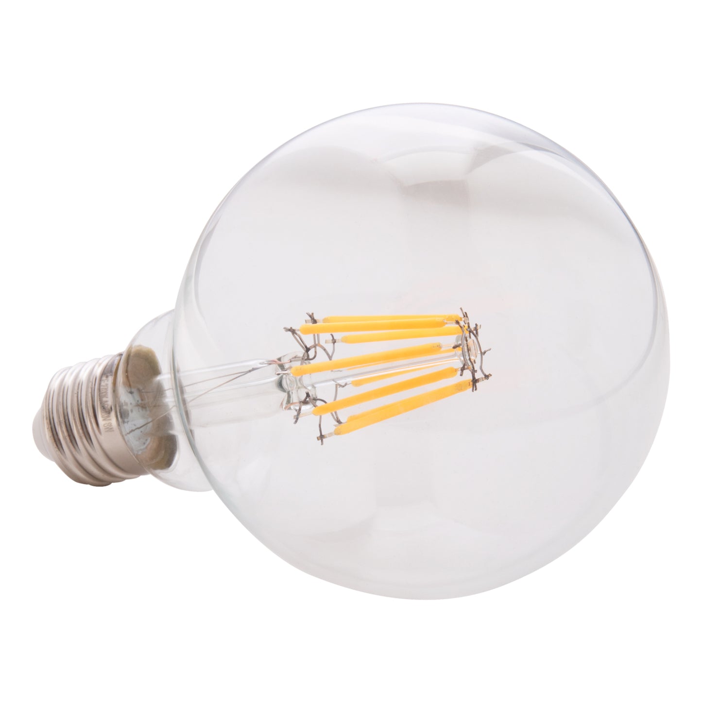 Light Bulb Hm4050.01 Globo Led Filament 8w E27 3000k Clear Dimmable