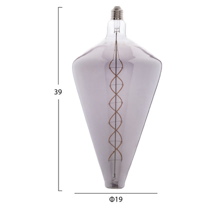 Light Bulb Hm4054.03 Led Filament 8w E27 3000k Smoke Color Dimmable