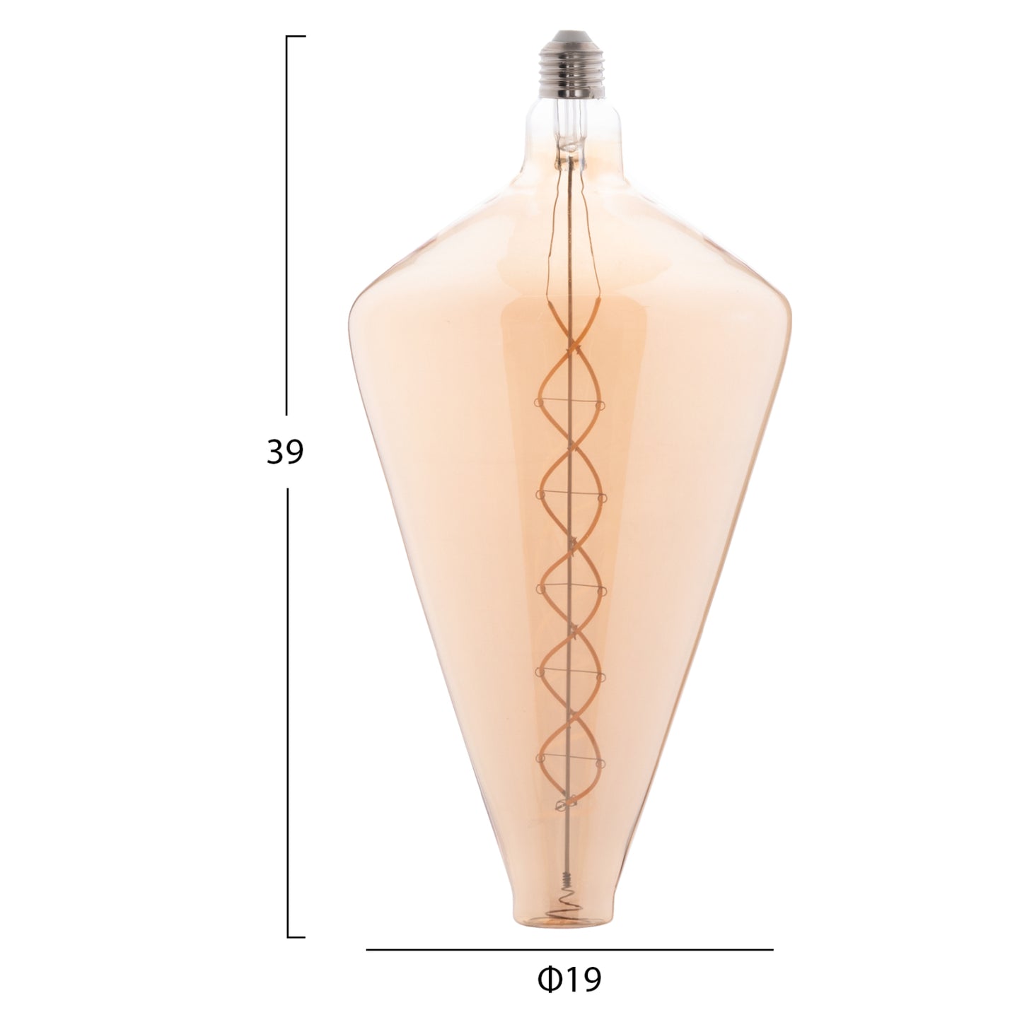 Light Bulb Hm4054.02 Led Filament 8w E27 3000k Gold Color Dimmable