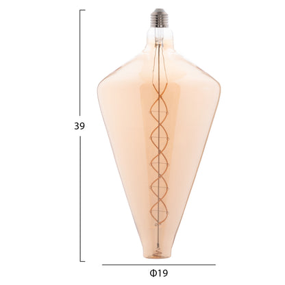 Light Bulb Hm4054.02 Led Filament 8w E27 3000k Gold Color Dimmable