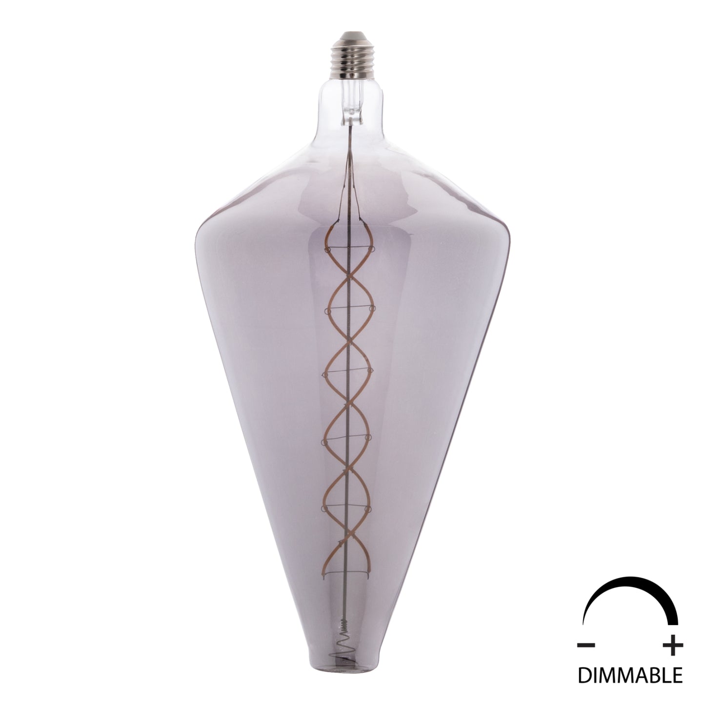Light Bulb Hm4054.03 Led Filament 8w E27 3000k Smoke Color Dimmable