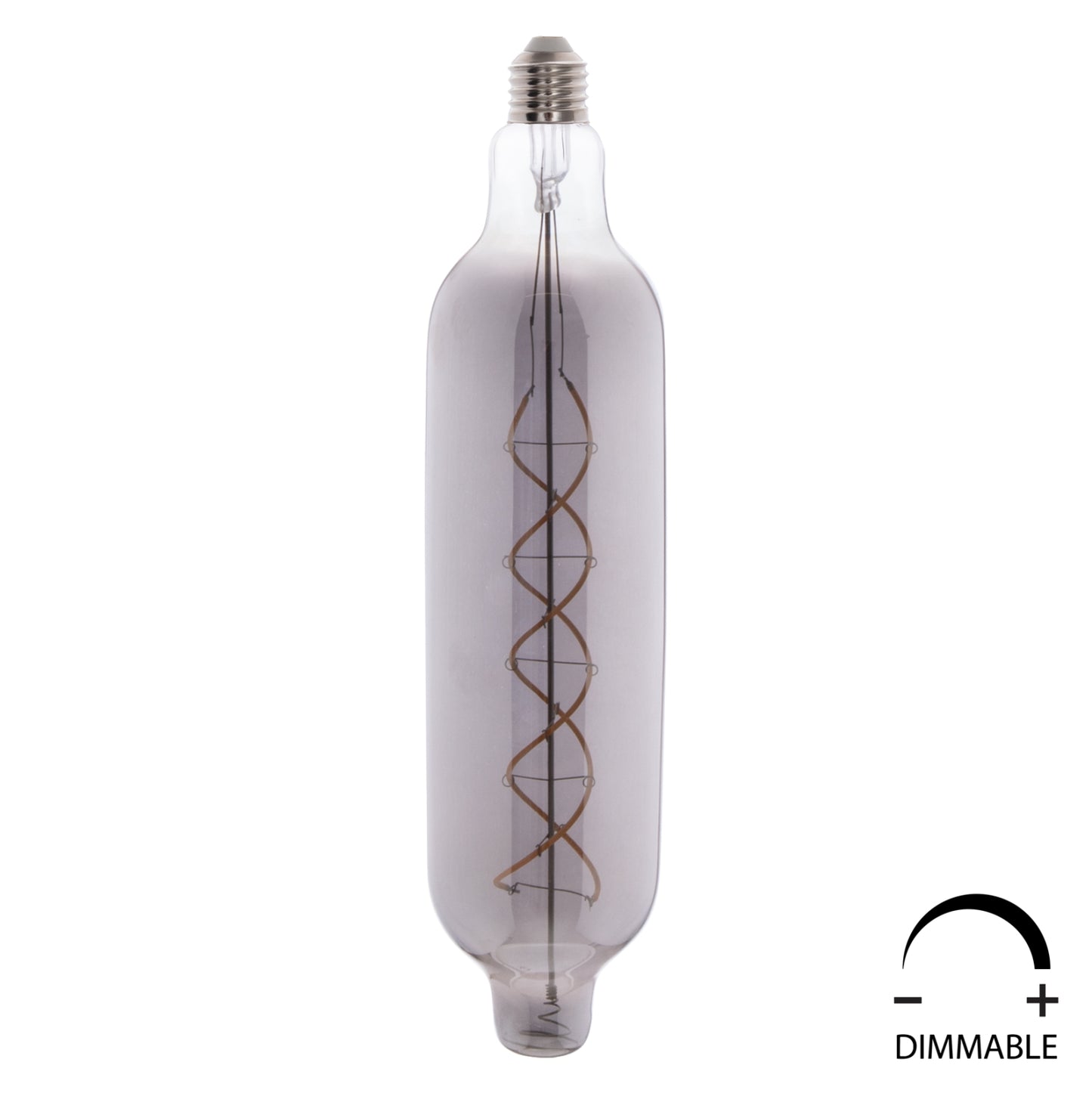 Light Bulb Hm4055.03 Jhd-nw7775 Led Filament 8w E27 3000k Smoke Color Dimmable
