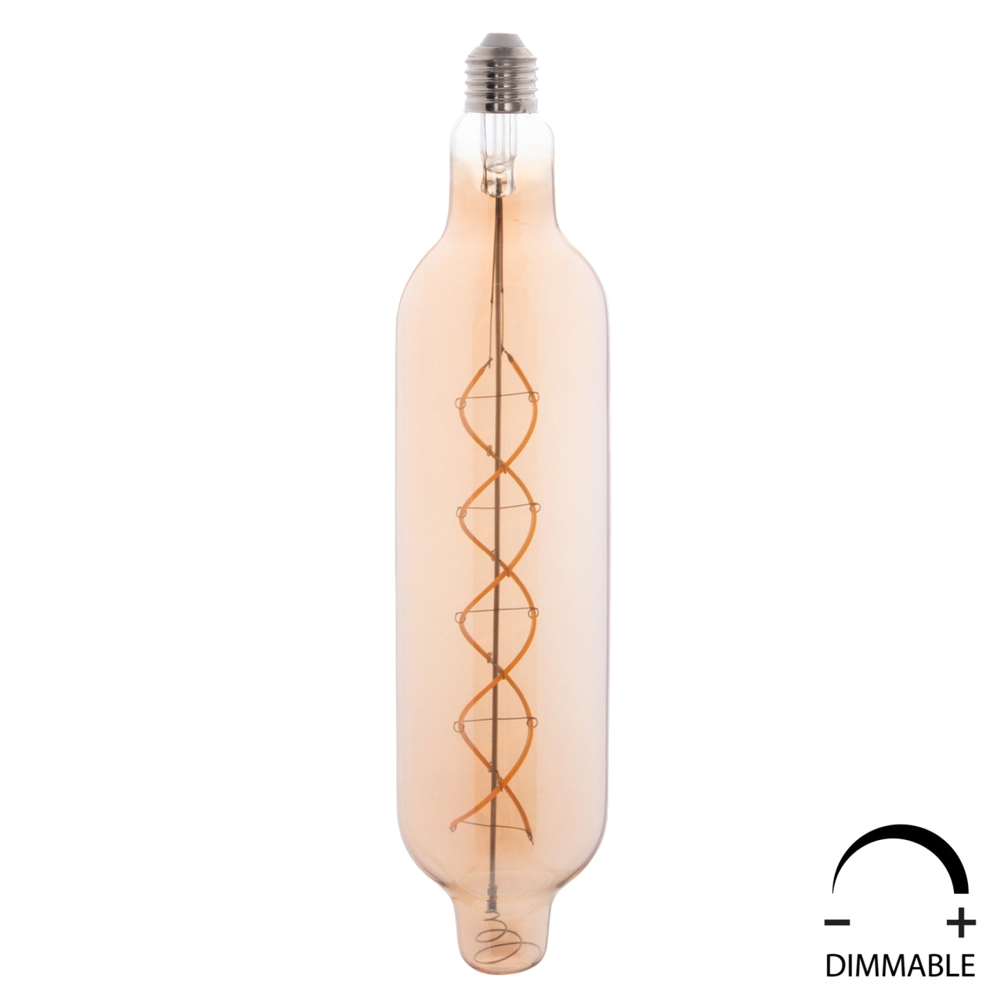 Light Bulb Hm4055.02 Jhd-nw7775 Led Filament 8w E27 3000k Gold Color Dimmable
