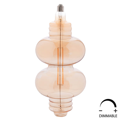 Light Bulb Led Filament 8w E27 3000k Gold Color Dimmable Hm4053.02