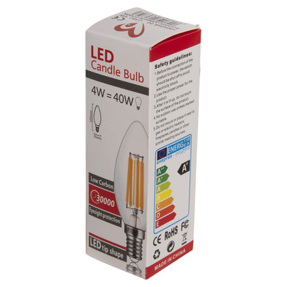 Light Bulb Hm4048.02 Led Filament 4w E14 3000k Gold Dimmable