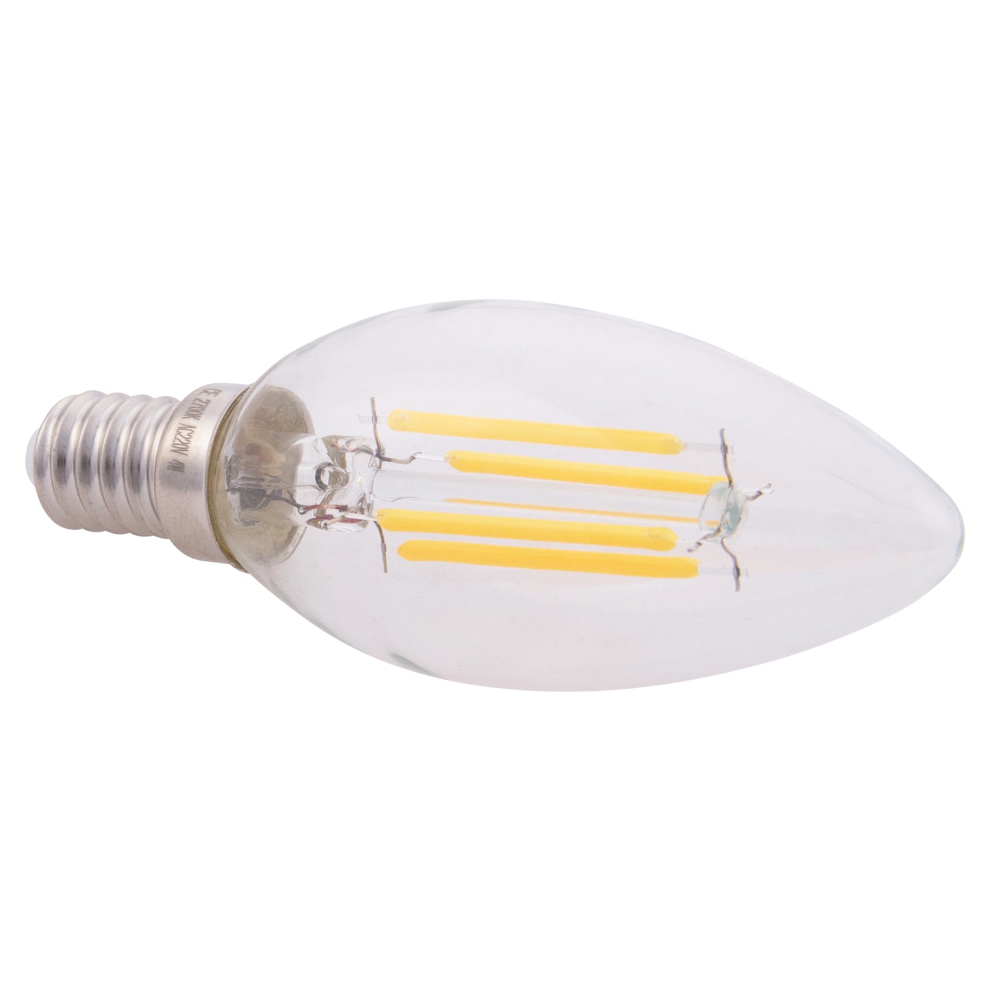 Light Bulb Hm4048.01 Led Filament 4w E14 3000k Clear Dimmable