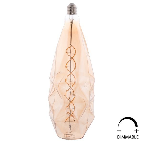 Light Bulb Led Filament 8w E27 3000k Gold Color Dimmable Hm4058