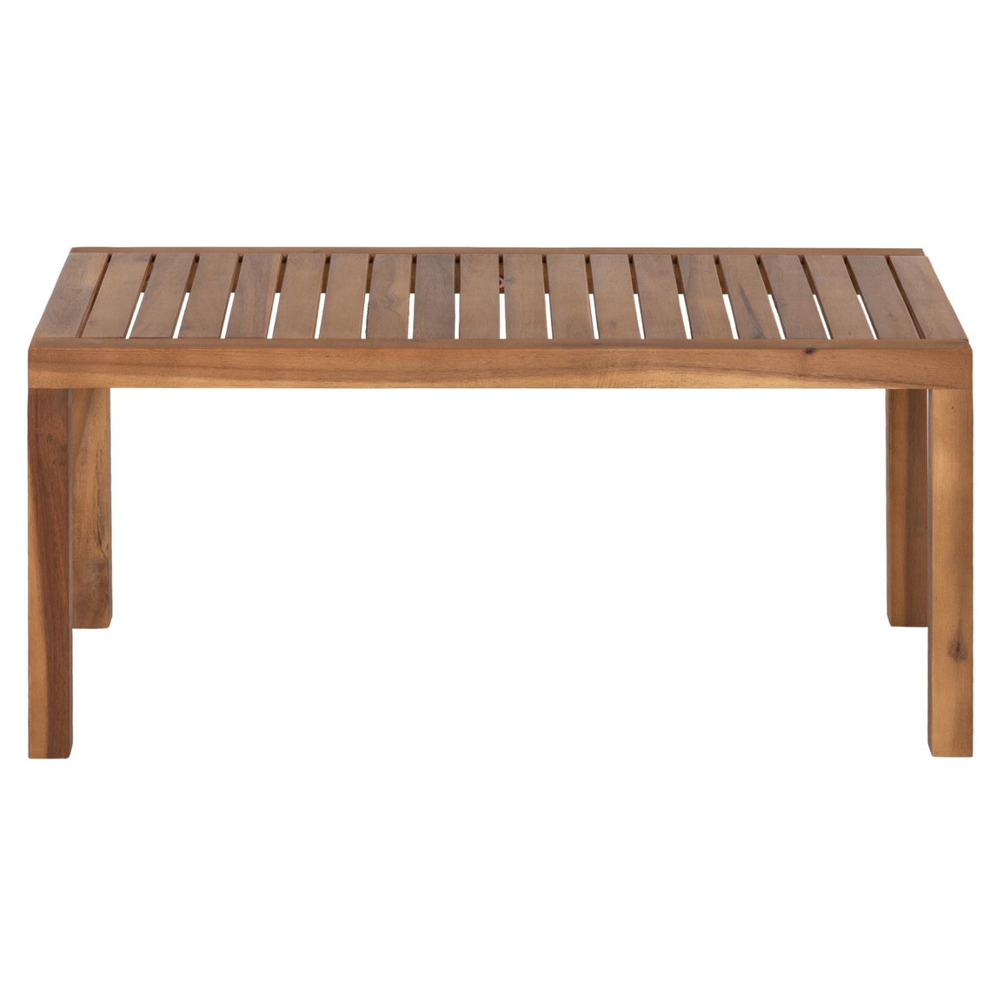 Outdoor Lounge Set 3pcs Fornel Hm10988 Acacia Wood In Natural