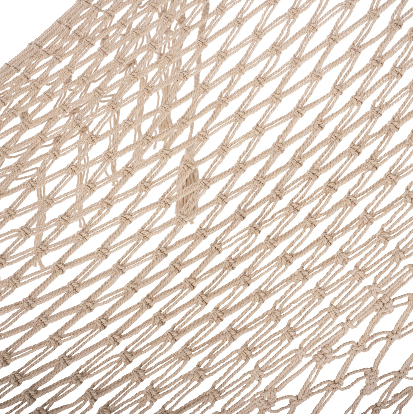 Macrame Hammock Hm9346 Beige 200Χ100 Cm