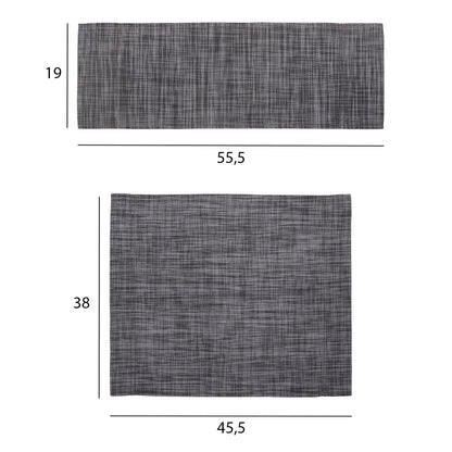 Divided Pillow For Director's Chair Naxos In Grey ΗΜ11252.10