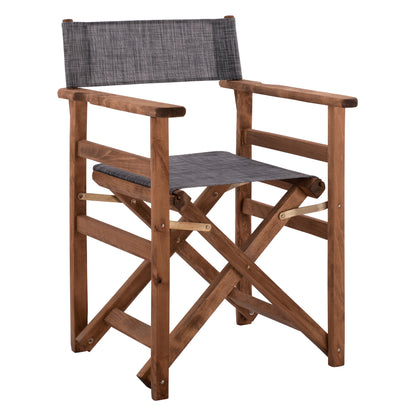 Divided Pillow For Director's Chair Naxos In Grey ΗΜ11252.10