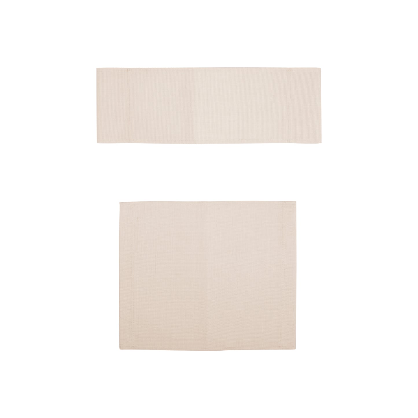 Replacement Pillow Divided For Armchair Director's Naxos Cream Hm11252.60 45,5x38 & 55,5x19
