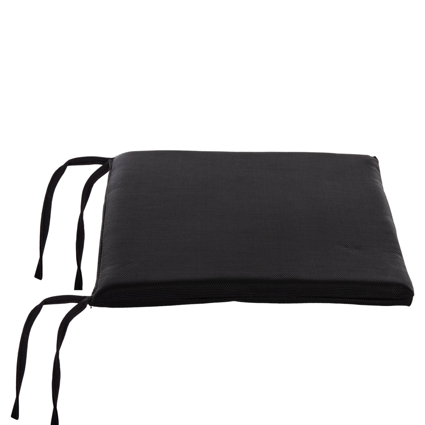 Chair Cushion Bogi Hm6240 Textilene In Black Color--43x41x3.5 (thickness)cm.