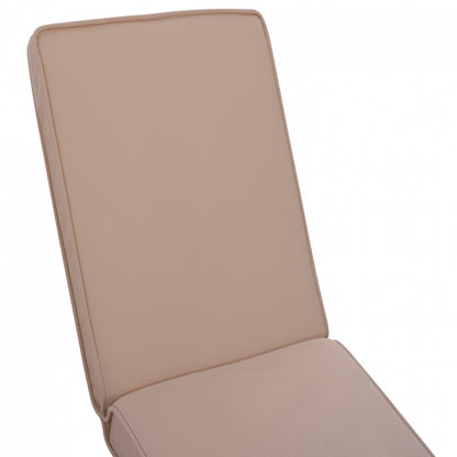 Pillow For Chair With Back Polyester Chios Beige Hm11238.01p 117(45+72)x45x5cm