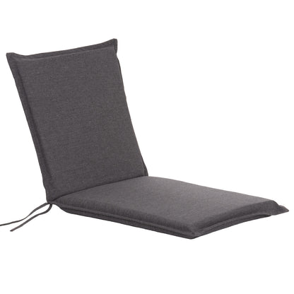Cushion Seat/back Vind For Chairs Hm10931.23p Olefin In Grey 100x45x5(thickness) Cm.