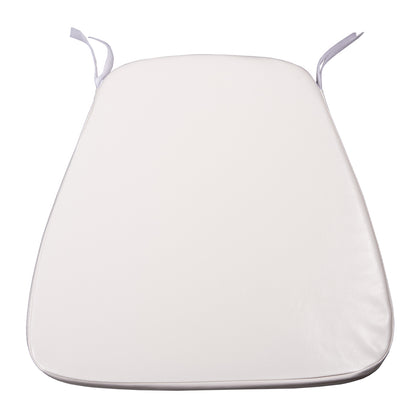 Cushion Tiffanys Hm8058.41c White Pu Leather 3cm.thick