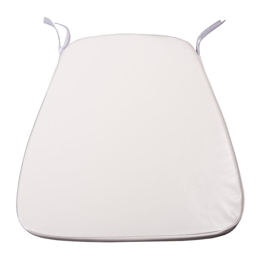 Cushion Tiffanys Hm8058.41c White Pu Leather 3cm.thick