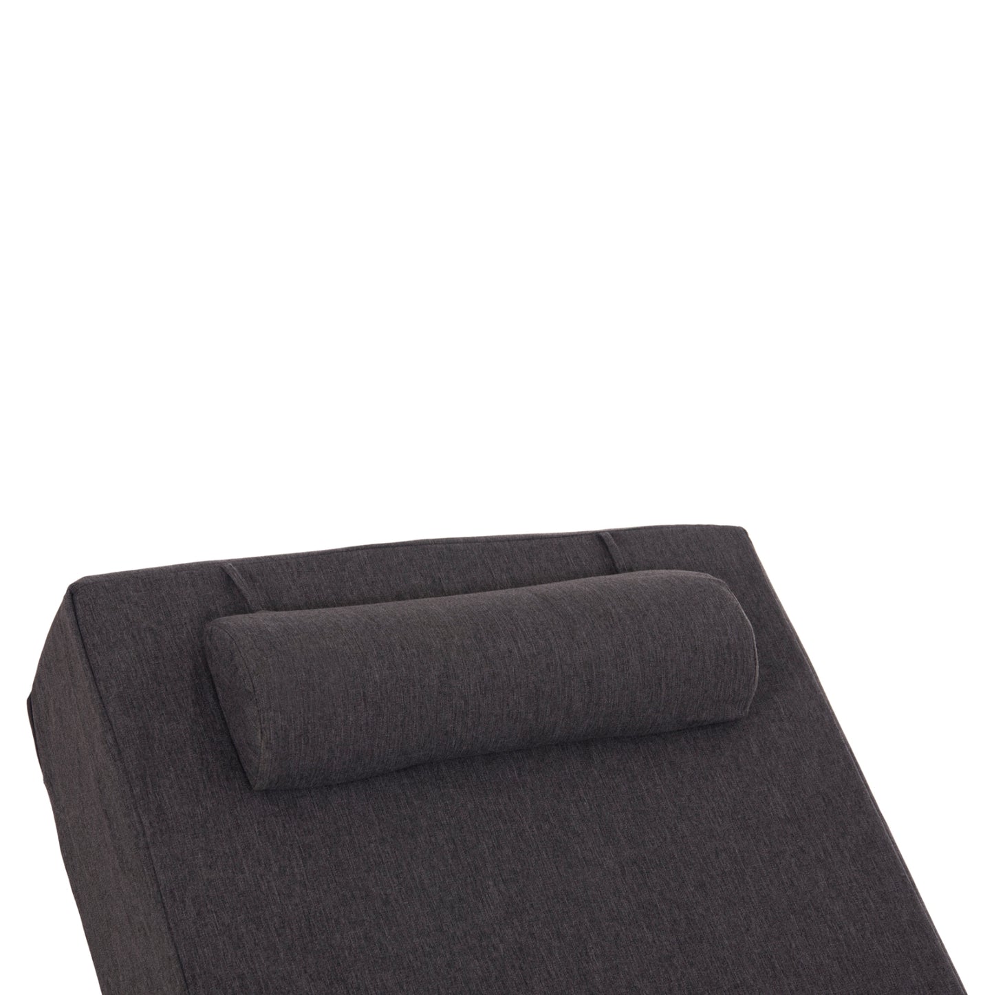 Sunlounger Cushion Kihei Hm21094.03 Olefin In Dark Grey With Foam Filling 198x70x20hcm.