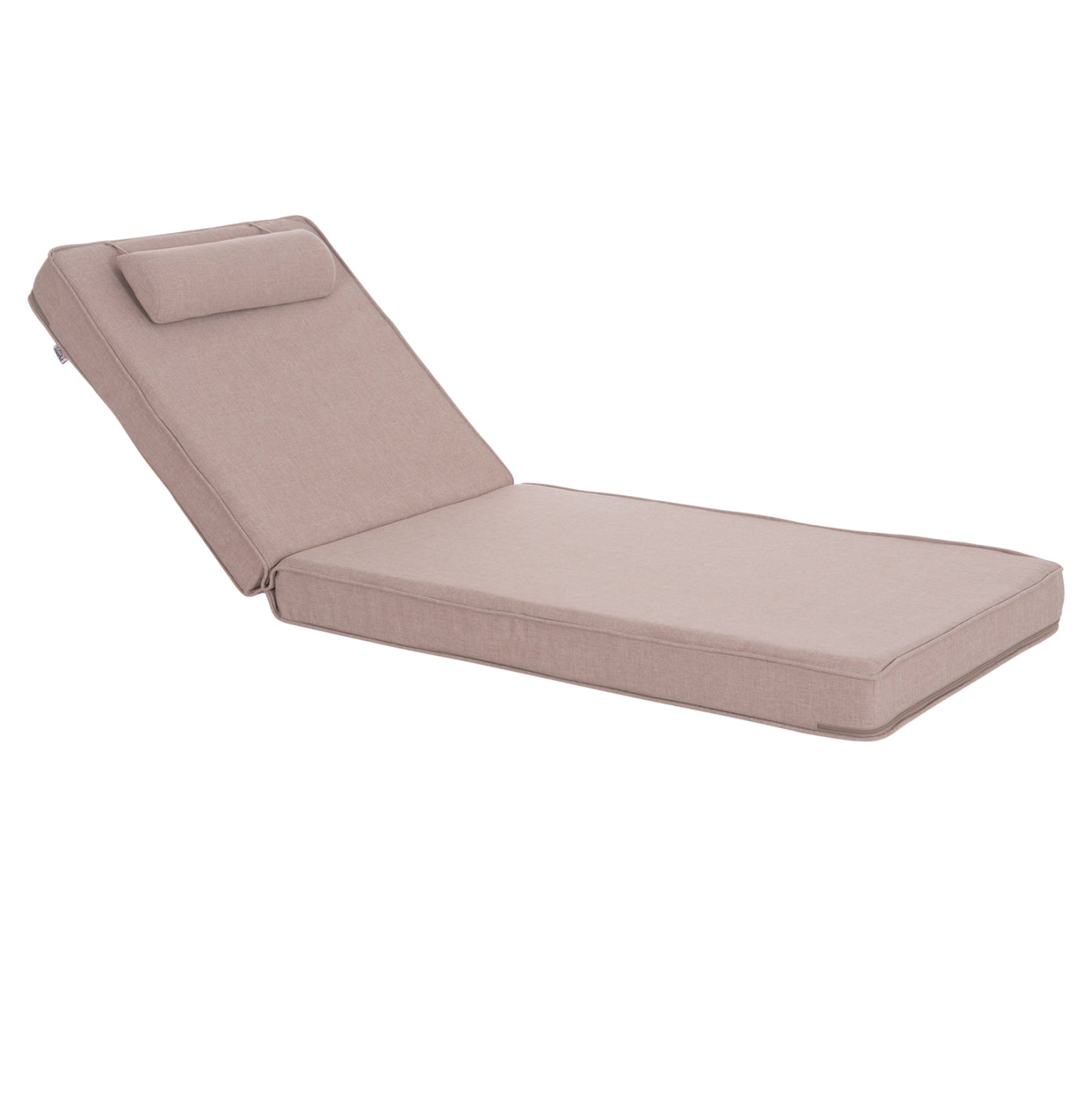 Sunlounger Cushion Akino Hm21095.01 Olefin In Beige With Foam Filling 190x70x10hcm.