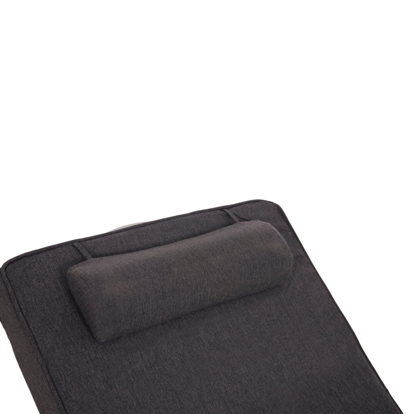 Sunlounger Cushion Akino Hm21095.02 Olefin In Dark Grey With Foam Filling 190x70x10hcm.