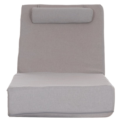 Sunlounger Cushion Kihei Hm21124 Olefin In Herringbone With Foam Filling 195x70x21hcm.