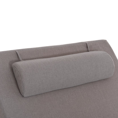 Sunlounger Cushion Kihei Hm21124 Olefin In Herringbone With Foam Filling 195x70x21hcm.
