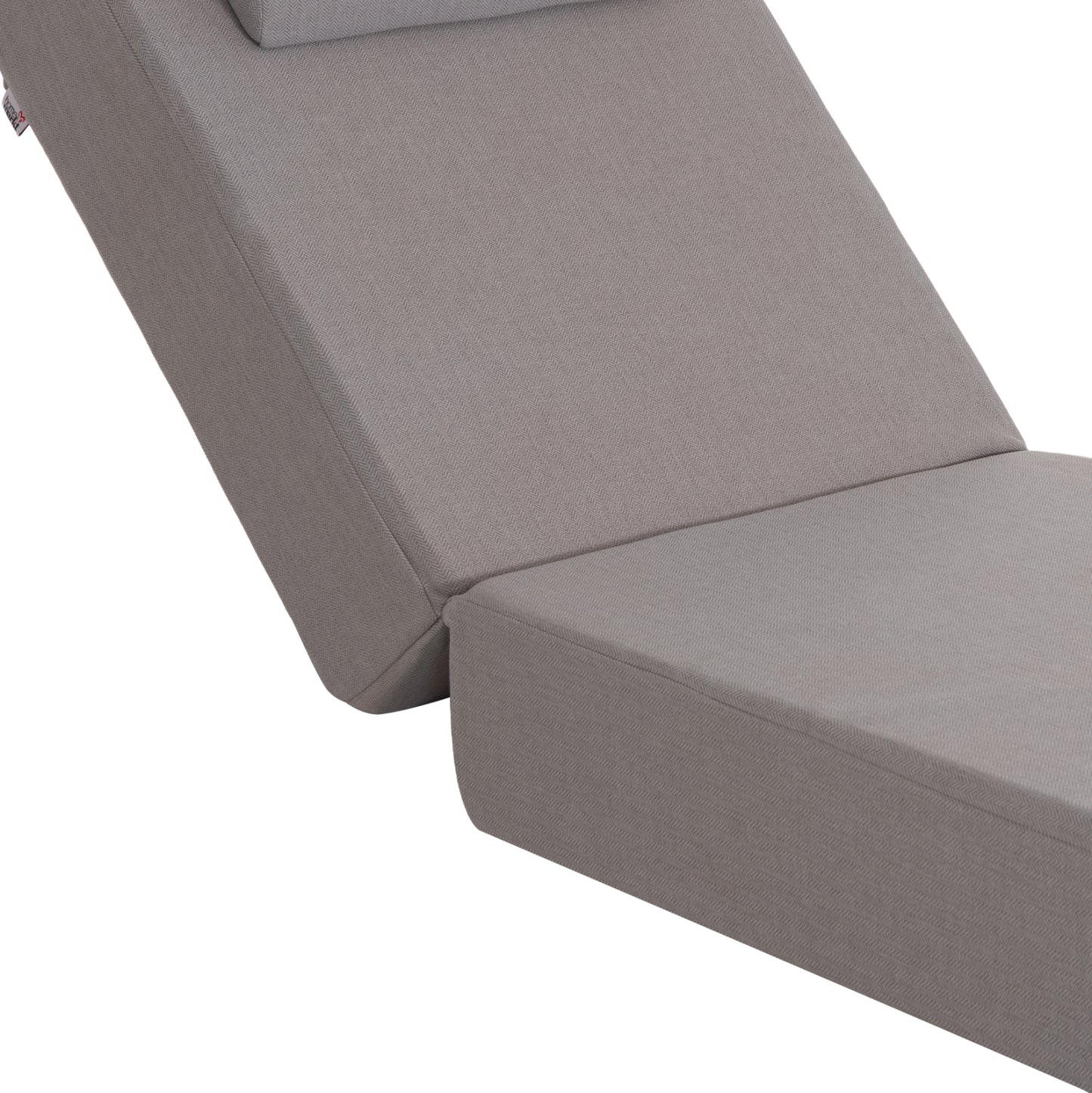 Sunlounger Cushion Kihei Hm21124 Olefin In Herringbone With Foam Filling 195x70x21hcm.