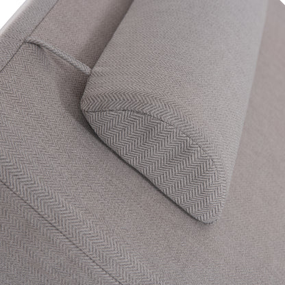Sunlounger Cushion Kihei Hm21124 Olefin In Herringbone With Foam Filling 195x70x21hcm.