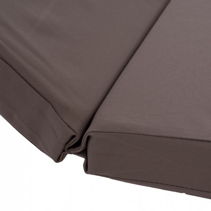 Pillow Sunbed Polyester Chios Grey Hm11234.10p 196(117+1+78)x58x5cm