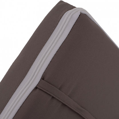 Pillow Sunbed Polyester Chios Grey Hm11234.10p 196(117+1+78)x58x5cm