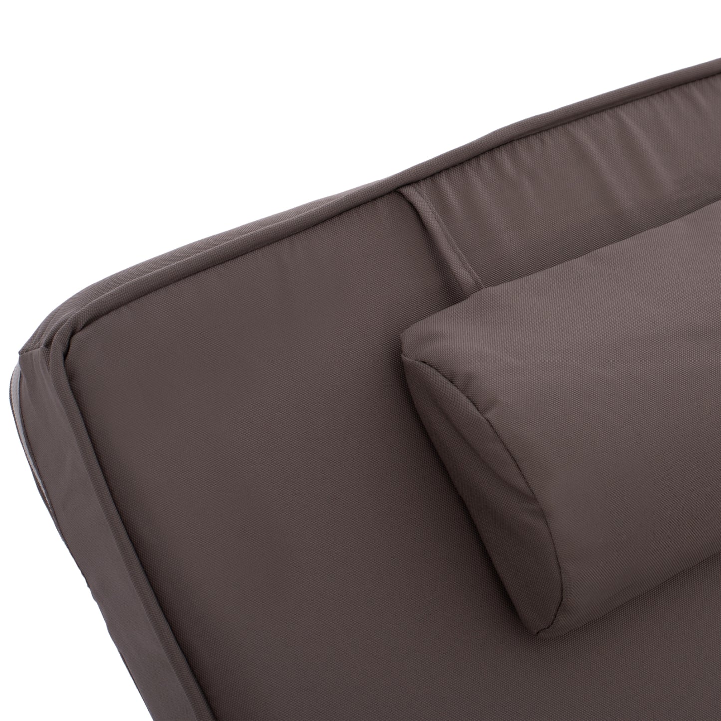 Sunbed Pillow Polyester Chios Grey Hm11236.10p 196(117+1+78)x58x8cm