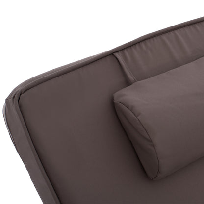 Sunbed Pillow Polyester Chios Grey Hm11236.10p 196(117+1+78)x58x8cm