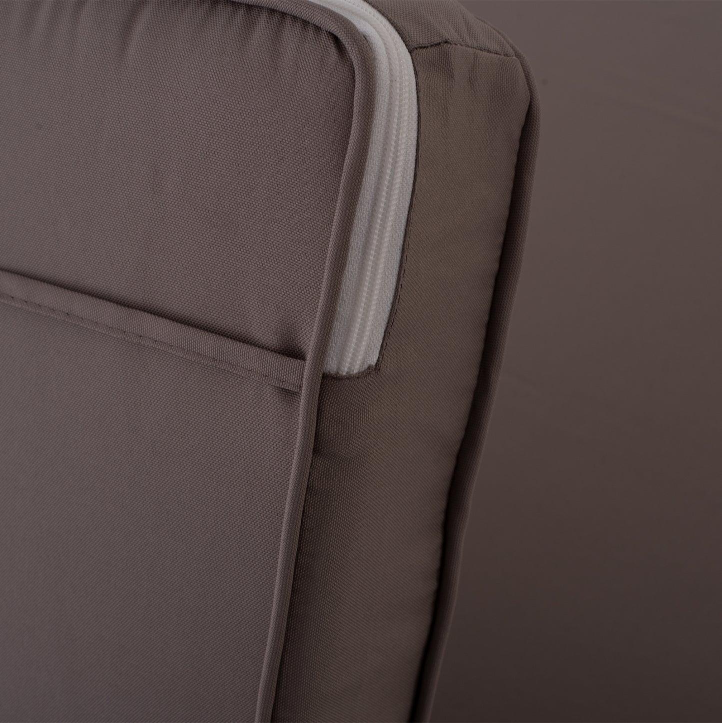 Sunbed Pillow Polyester Chios Grey Hm11236.10p 196(117+1+78)x58x8cm