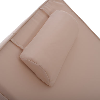 Sunbed Cushion Polyester Chios Beige Hm11236.01p 196(117+1+78)x58x8cm