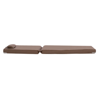 ΜΑΞΙΛΑΡΙ ΞΑΠΛΩΣΤΡΑΣ Textilene 600gr/m2 2x1 Sifnos ΜΟΚΑ Hm11237.04t 194x70x11εκ.