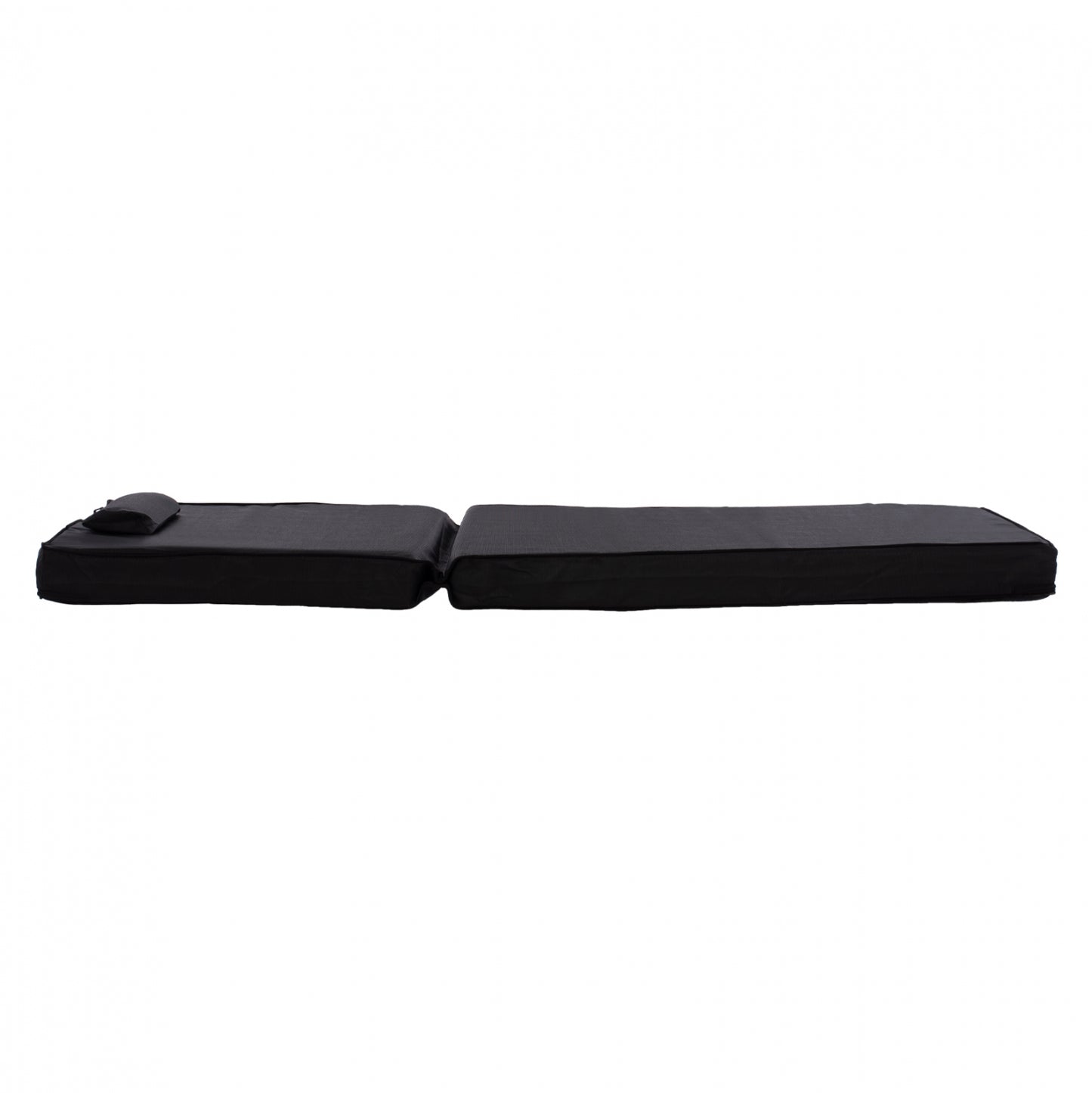 ΜΑΞΙΛΑΡΙ ΞΑΠΛΩΣΤΡΑΣ Textilene 600gr/m2 2x1 SifnoΜΑΥΡΟ Hm11237.05t 194x70x11 εκ.