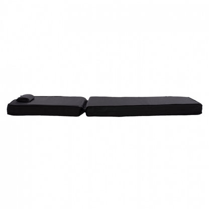 ΜΑΞΙΛΑΡΙ ΞΑΠΛΩΣΤΡΑΣ Textilene 600gr/m2 2x1 SifnoΜΑΥΡΟ Hm11237.05t 194x70x11 εκ.