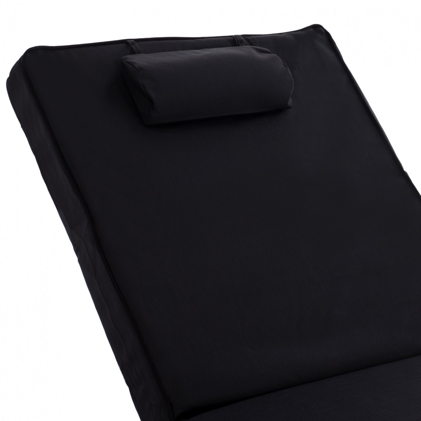ΜΑΞΙΛΑΡΙ ΞΑΠΛΩΣΤΡΑΣ Textilene 600gr/m2 2x1 SifnoΜΑΥΡΟ Hm11237.05t 194x70x11 εκ.