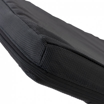 Sunbed Cushion Textline Sifnos Black Hm11234.05t 196(117+1+78)x58x6cm