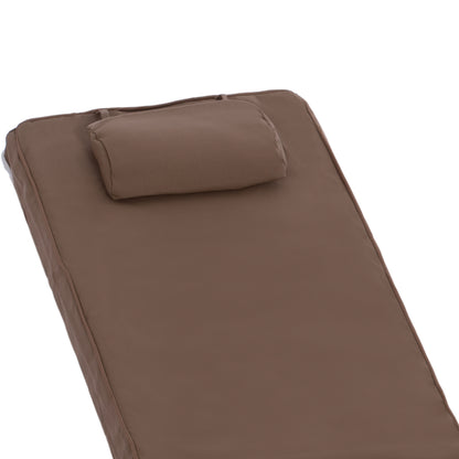 ΜΑΞΙΛΑΡΙ ΞΑΠΛΩΣΤΡΑΣ Textilene 600gr/m2 2x1 Sifnos ΜΟΚΑ Hm11237.04t 194x70x11εκ.
