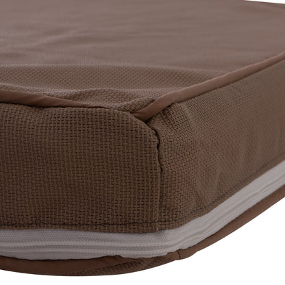 ΜΑΞΙΛΑΡΙ ΞΑΠΛΩΣΤΡΑΣ Textilene 600gr Sifnos ΜΟΚΑ Hm11236.04t 196(117+1+78)x58x9εκ.