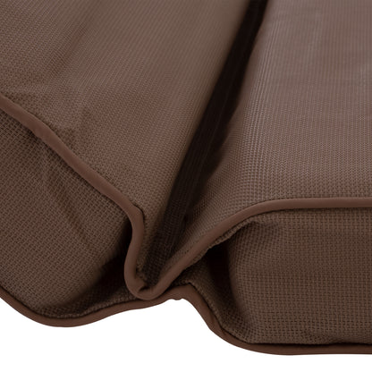 ΜΑΞΙΛΑΡΙ ΞΑΠΛΩΣΤΡΑΣ Textilene 600gr Sifnos ΜΟΚΑ Hm11236.04t 196(117+1+78)x58x9εκ.