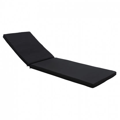 Sunbed Cushion Textline Sifnos Black Hm11234.05t 196(117+1+78)x58x6cm