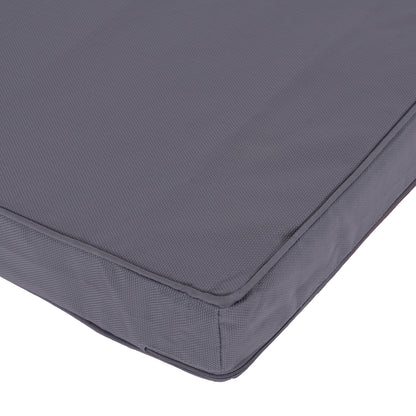 Sunbed Cushion Hm11237.30t Textline Grey 194(114+1+73)x72x11hcm.