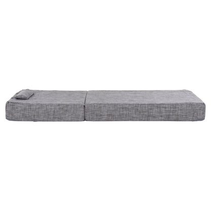 Sunbed Cushion Textline Grey Sifnos Hm11761.10 200(120+80)x70x20hcm.