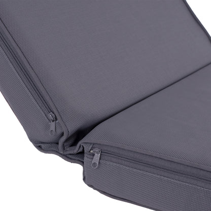 Sunbed Cushion Sifnos Textline Grey Hm11236.30t 196(117+1+78)x58x9cm.