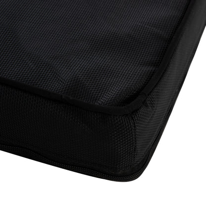 Sunbed Cushion Textline Sifnos Black Hm11236.05t 196(117+1+78)x58x8 Cm