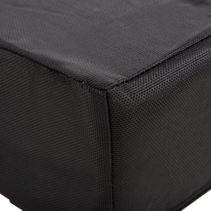 Sunbed Cushion Textline Sifnos Black Hm11761.01 200(120+80)x70x20hcm.