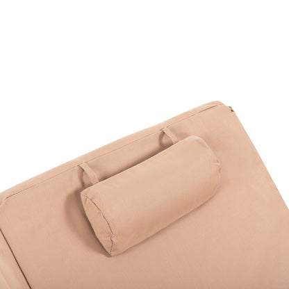 Sunbed Cushion Textline Sifnos Mocha Fb911761.04 200(120+80)x70x20hcm.